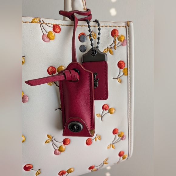 Coach Rogue 25 With Cherries Print - Picture 16 of 16